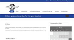 Desktop Screenshot of club-pan.nl